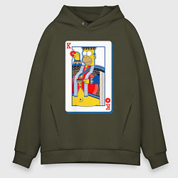 Мужское худи оверсайз Король Гомер