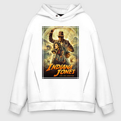 Мужское худи оверсайз Indiana Jones and the dial of destiny