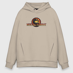 Мужское худи оверсайз Лого Mortal Kombat
