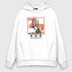 Мужское худи оверсайз Пульхра Феллини - Zenless Zone Zero