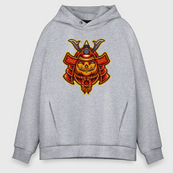 Мужское худи оверсайз Samurai halloween