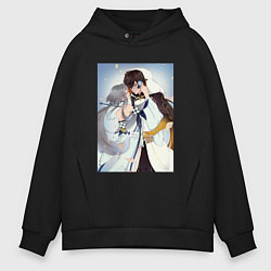 Мужское худи оверсайз Джун Ли и Гуй Джун