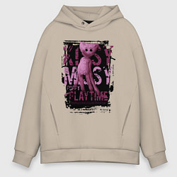 Мужское худи оверсайз Кисси Мисси из Poppy Playtime