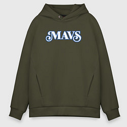 Толстовка оверсайз мужская Mavs, цвет: хаки