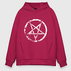 Мужское худи оверсайз Star pentagram