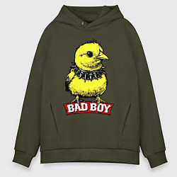 Мужское худи оверсайз Bad boy chicken