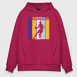 Мужское худи оверсайз Play basketball