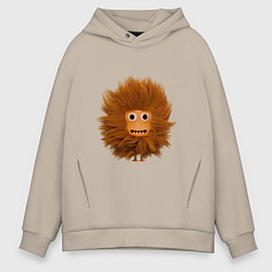 Мужское худи оверсайз Funny cartoon monster