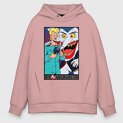 Мужское худи оверсайз Ghostbusters - Egon and goblin