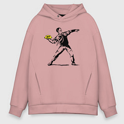 Мужское худи оверсайз Дуайт Шрут и желе