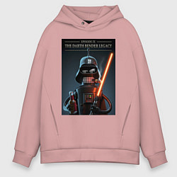 Мужское худи оверсайз Дарт Бендер наследие