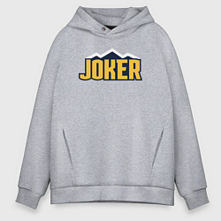 Мужское худи оверсайз Joker Nuggets