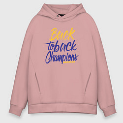 Мужское худи оверсайз Golden State back to back