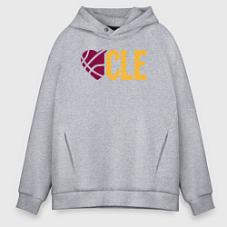 Мужское худи оверсайз Love Cleveland