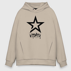 Мужское худи оверсайз Vitaliy - star