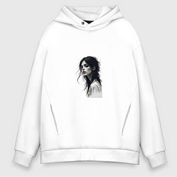 Мужское худи оверсайз Мрачная красота