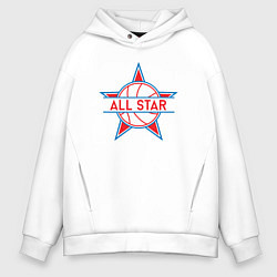Мужское худи оверсайз All-star basketball