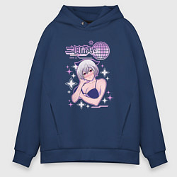 Мужское худи оверсайз Futsukayoi,Y2K стиль