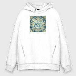 Мужское худи оверсайз Голубь мира