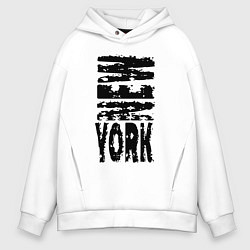 Мужское худи оверсайз New York - USA
