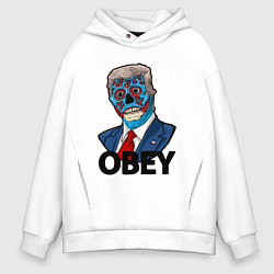Мужское худи оверсайз Trump obey