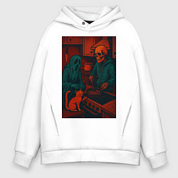 Мужское худи оверсайз Ужасно вкусно