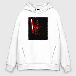Мужское худи оверсайз Вейдер с мечом во тьме