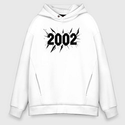 Мужское худи оверсайз Разрыв времени 2002