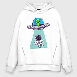 Мужское худи оверсайз Похищение космонавта