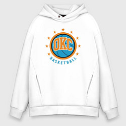 Мужское худи оверсайз OKC basketball
