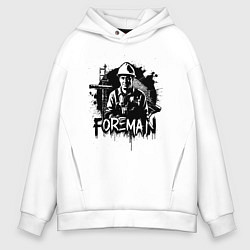 Мужское худи оверсайз Прораб граффити