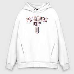 Мужское худи оверсайз Oklahoma City 8