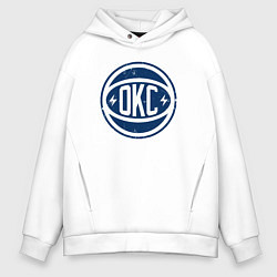 Мужское худи оверсайз OKC ball