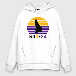 Толстовка оверсайз мужская Kobe dunk, цвет: белый