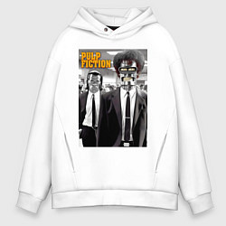 Мужское худи оверсайз Jules Winnfield-Bender and Vincent Vega - Pulp Fic