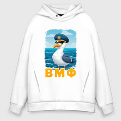 Мужское худи оверсайз ВМФ чайка