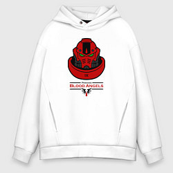 Мужское худи оверсайз Вархаммер - Кровавые Ангелы