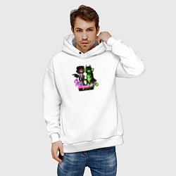Толстовка оверсайз мужская Пугна с Дарк виллоу, цвет: белый — фото 2