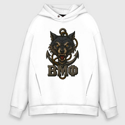 Мужское худи оверсайз ВМФ волк