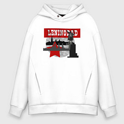 Мужское худи оверсайз Leningrad