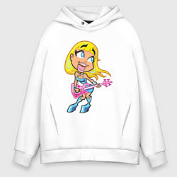 Мужское худи оверсайз Роковая блондинка