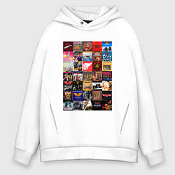 Мужское худи оверсайз Aerosmith - обложки