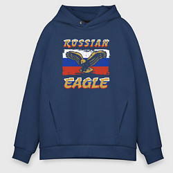 Мужское худи оверсайз Russian eagle
