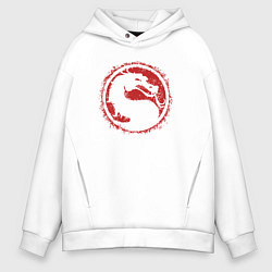 Мужское худи оверсайз Red dragon kombat