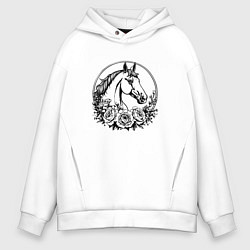 Мужское худи оверсайз Эхо природы