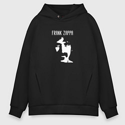 Толстовка оверсайз мужская Tribute to Frank Zappa, цвет: черный