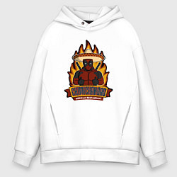 Мужское худи оверсайз Deadpool chimichangas