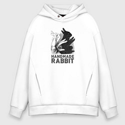 Мужское худи оверсайз Handmade rabbit