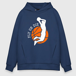 Мужское худи оверсайз Лети или умри