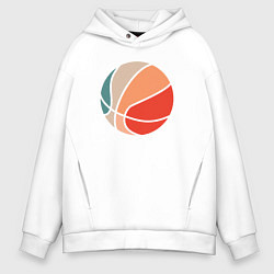 Мужское худи оверсайз Basket color